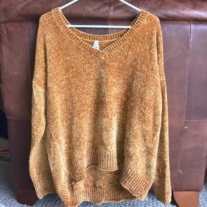 Gold sweater